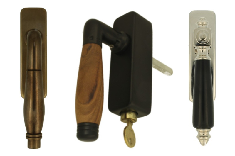 Dreh-Kipp Griffe abschließbar