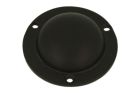 Abdeck Rosette Messing Schwarz Pulverbeschichtet Ø 42mm