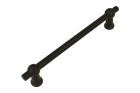 Küchengriffe Gusseisen Schwarz 160mm Lochabstand