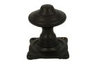 Haustürknopf Messing Schwarz Pulverbeschichtet (1895)