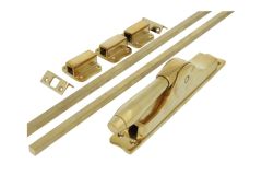 Treibriegel Messing poliert (1930-1932)