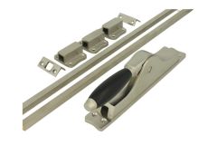 Treibriegel Nickel matt Ebenholz (1929)