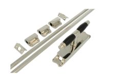 Basküleverschluss Messing vernickelt Ebenh. 1928